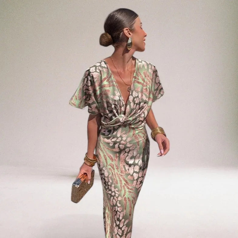 Eleanor Wedding Guest Maxi Dress — side