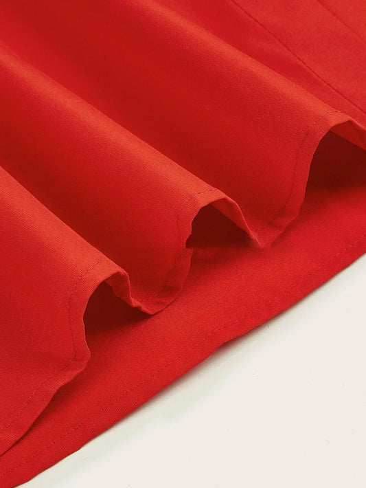 Agathe Belted Midi Dress — detail