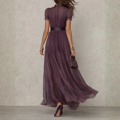 Elspeth High Neck Maxi Dress — back