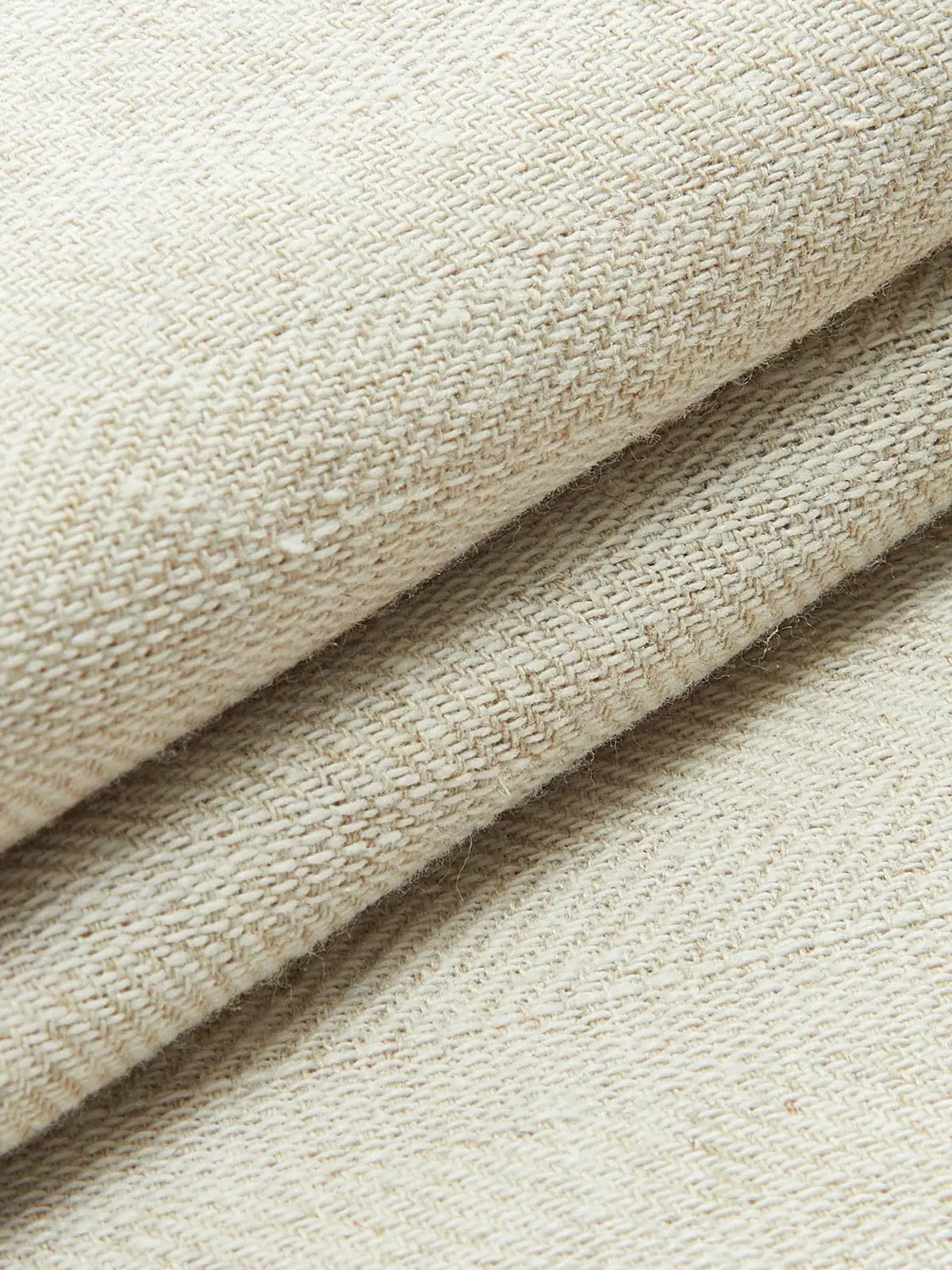 Quenby Wide Leg Trousers – Khaki – fabric detail, weave